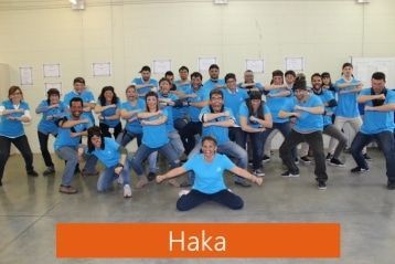 Team Building Networking Haka Miniatura