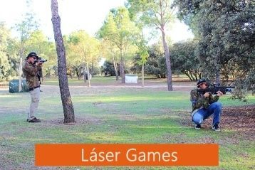 Team Building Juego Láser Games Miniatura