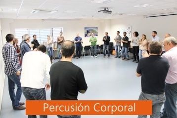 Team Building Networking Percusión Corporal Miniatura