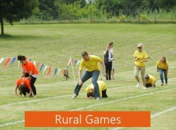 Team Building Juego Rural Games Miniatura