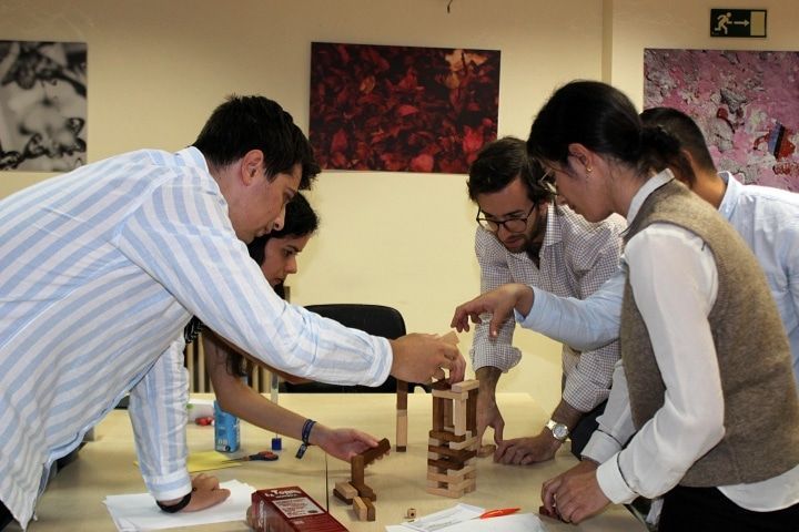 Team Building Networking SpeedBlockBuilding 1